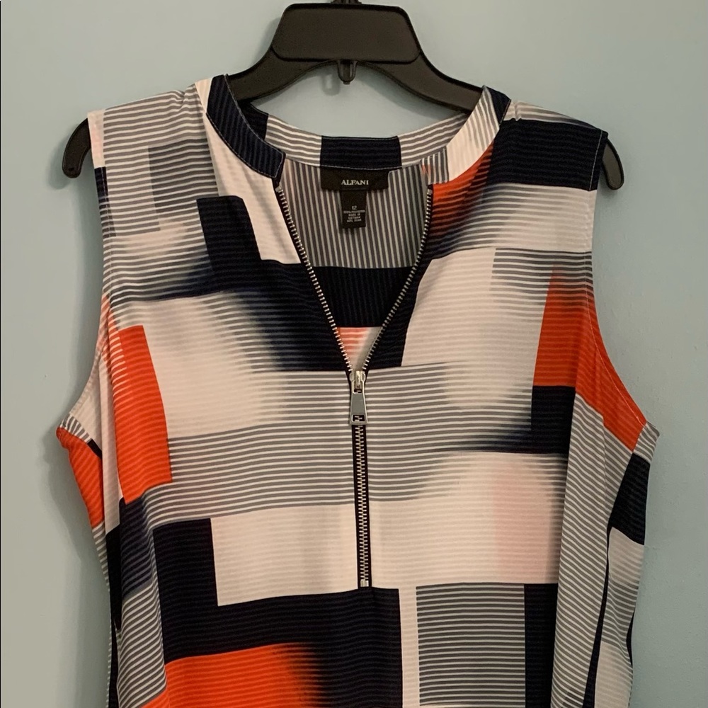 Alfani sleeveless top. Sz 12